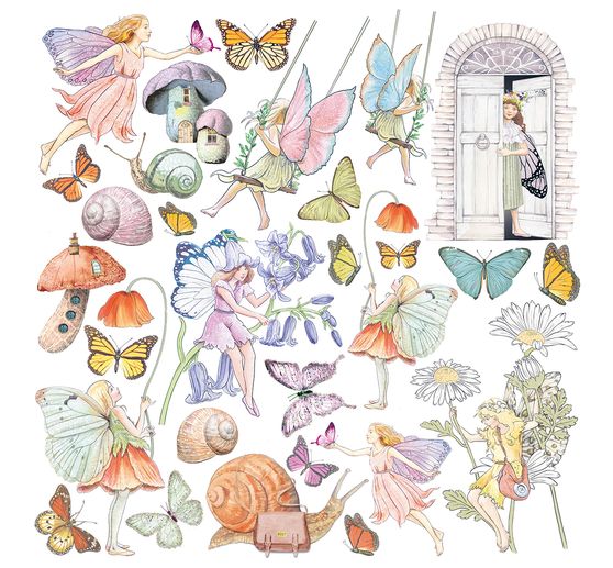 Scrapbook papier "Enchanted Land"