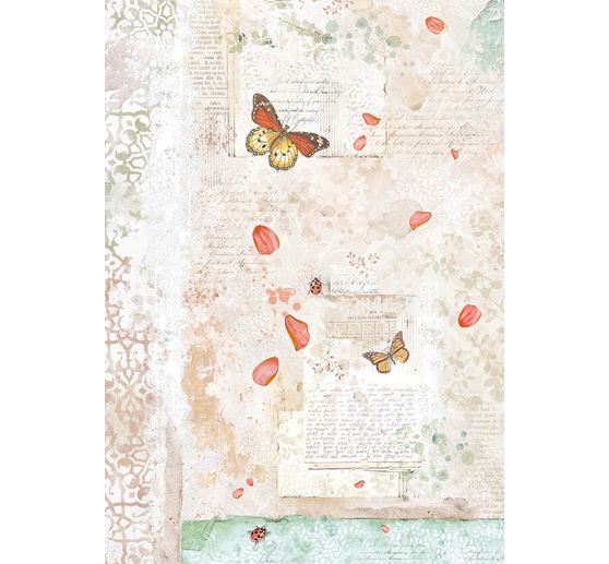 Paper set "Enchanted Land", 9 sheets, A4