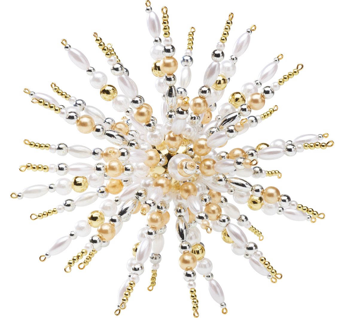 Parelsterren complete set "Pearlized Gold"