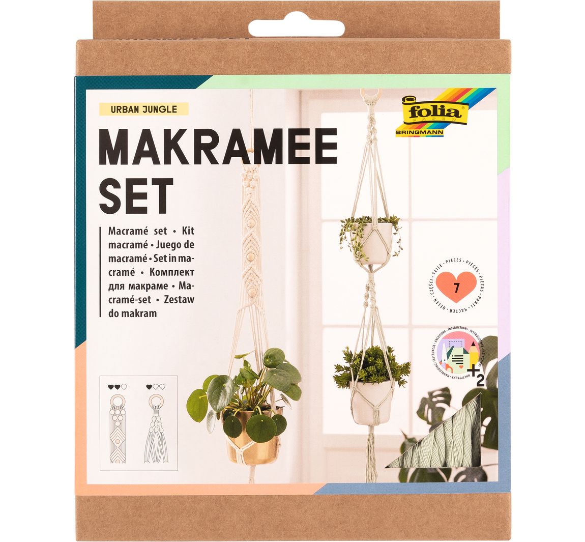 Macramé set "Urban Jungle"