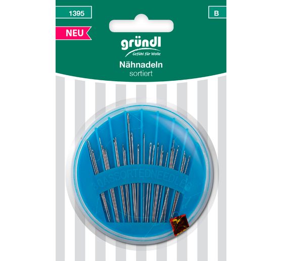 Sewing needles assorted, 30 pieces