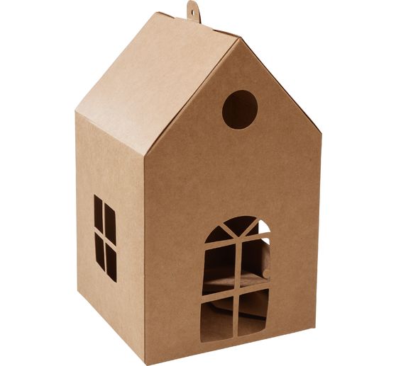Kraft karton huisjes