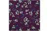 Cotton fabric "Brilliant" twigs-aubergine