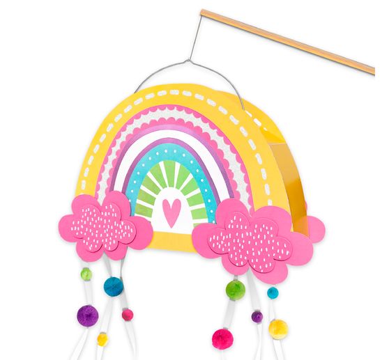 Lantaarn knutselset "Cute Rainbow"