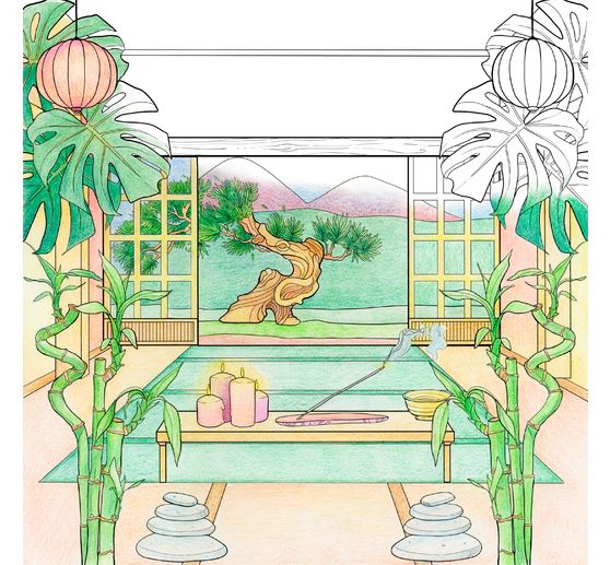 Boek "Colorful World - Quelle der Gelassenheit"