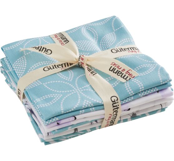Gütermann Fabric package "Bright Side", Mint green