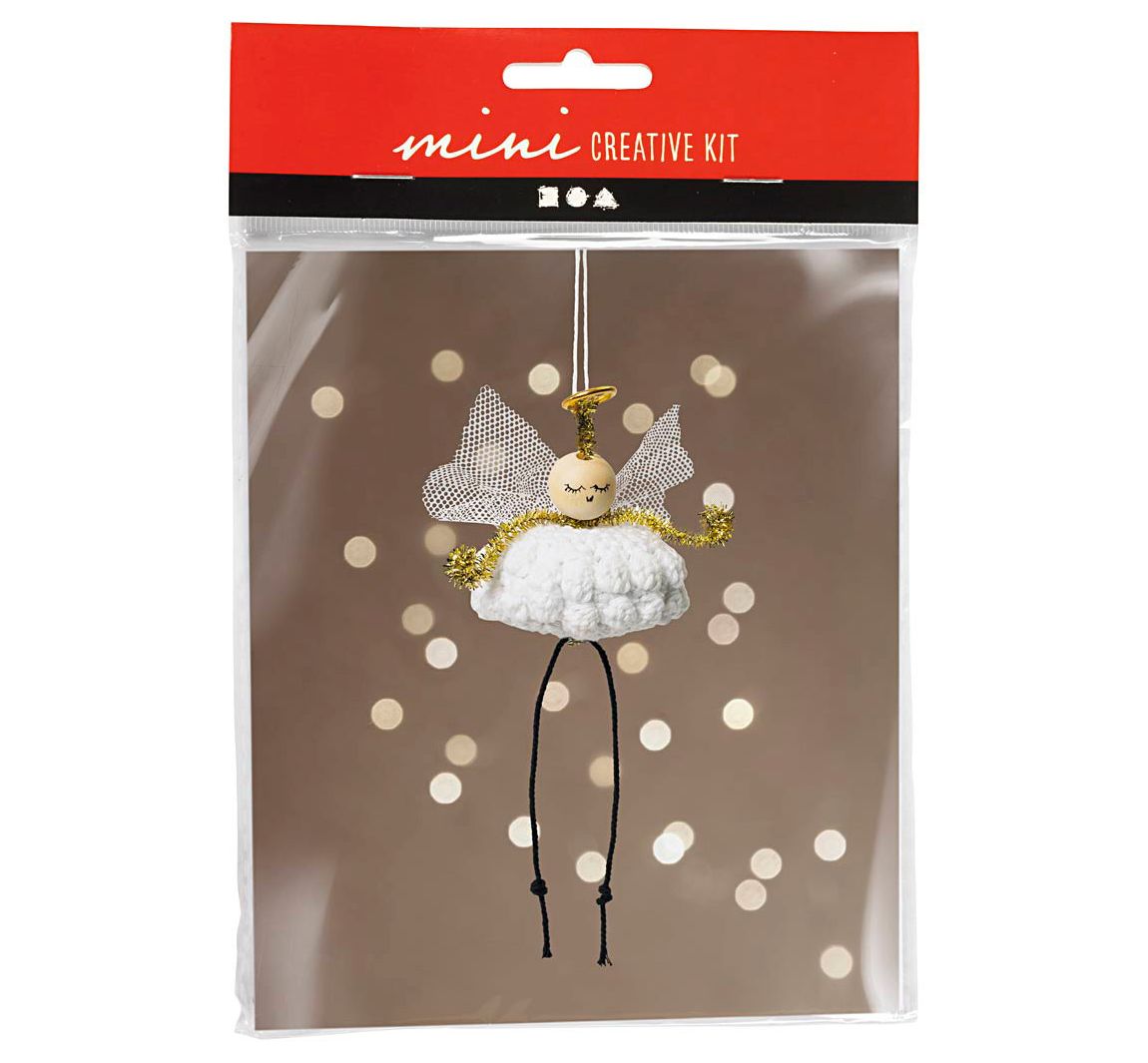 Mini Knutselkit haken "Engel"