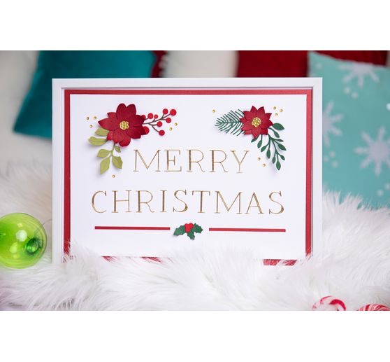 Sizzix Thinlits Ponssjabloon "Festive Foliage"