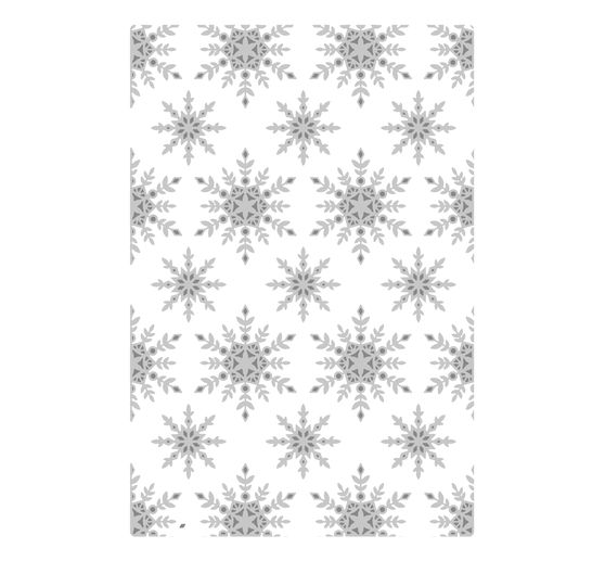 Sizzix Multi-Level Embossing template "Snowflake Sparkle"