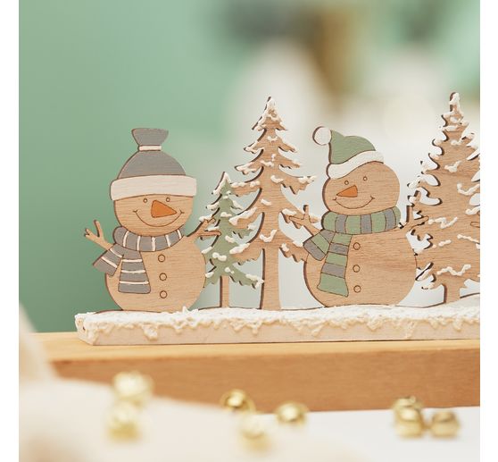 VBS Houten bouwpakket "Sneeuwpoppen"