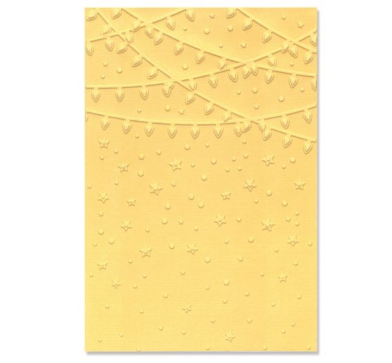 Sizzix Multi-Level Embossing template "Stars and Lights"