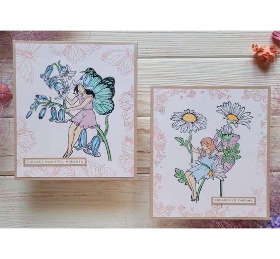 Siliconenstempel "Enchanted Land", Fairy of Happiness