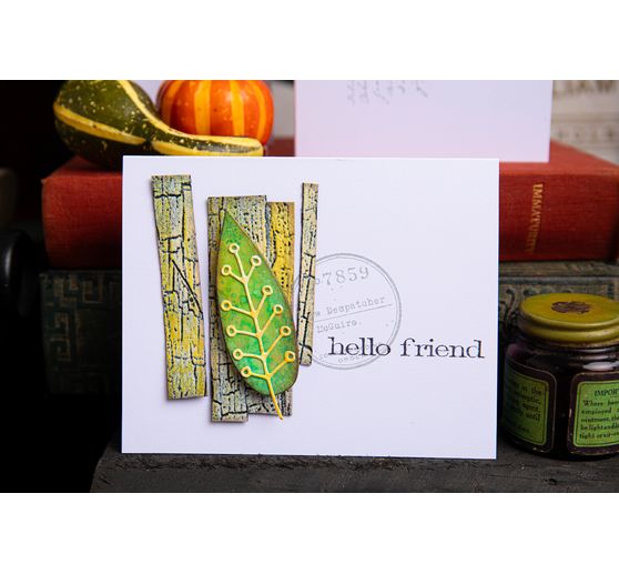 Sizzix 3D Embossing template "Cracked by Tim Holtz"