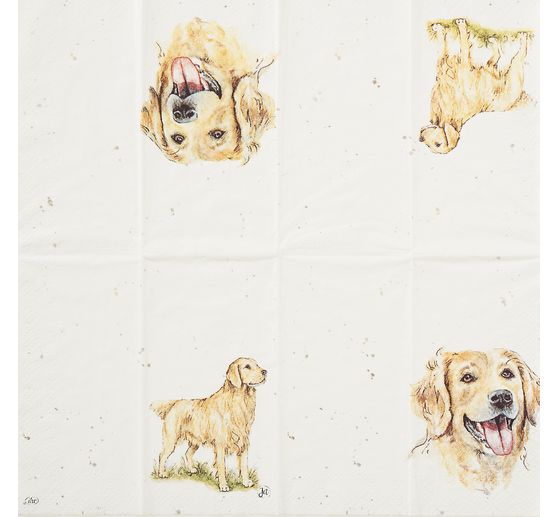 Paper handkerchiefs "Dog"
