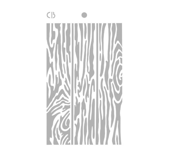 Stencil "Wood structure"