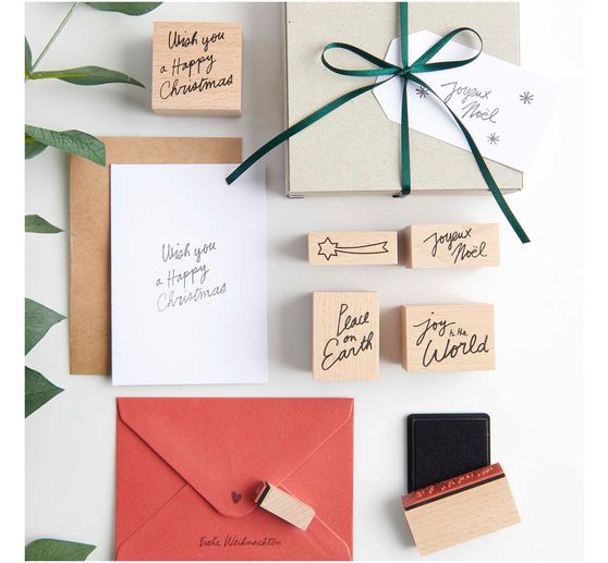 XL Stempel set "Joy to the World"