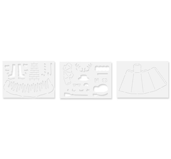 VBS Stencil set "Christmas boxes"