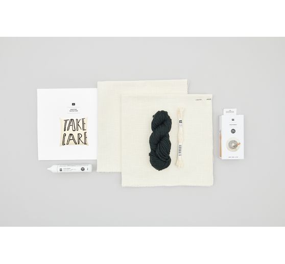 Rico Design Punch Needle pack "Pillow Take Care"