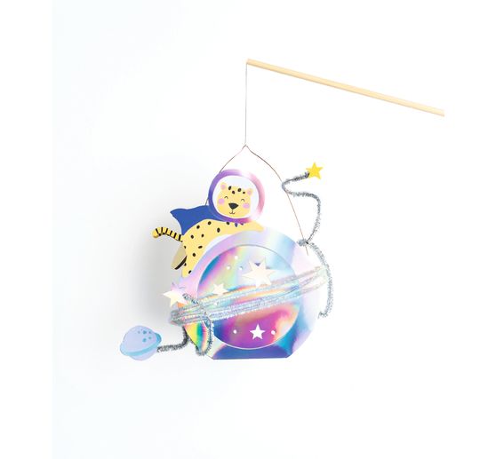 Lanterns handicraft set "Space Safari"