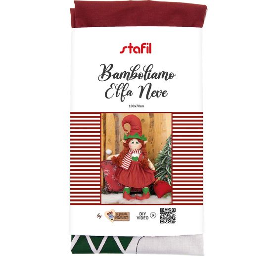 Dolls sewing craft kit "Snow elf"