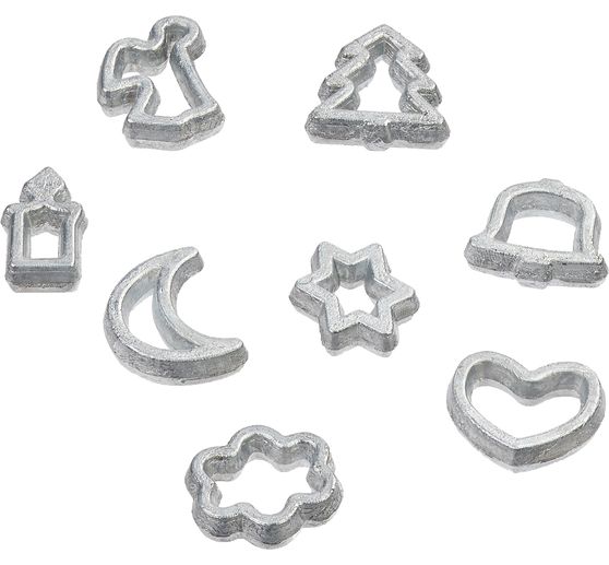 Miniature cookie cutters