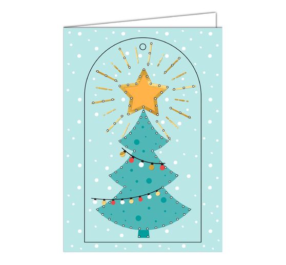 Borduurkaartenset "Kerstmis"