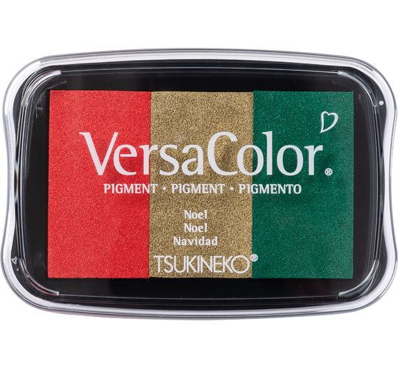 Stempelkussens Versacolor, 3 kleuren gesorteerd, Xmas