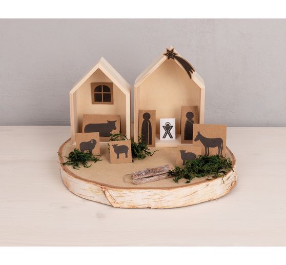 Clear Stamps "Kerststal"