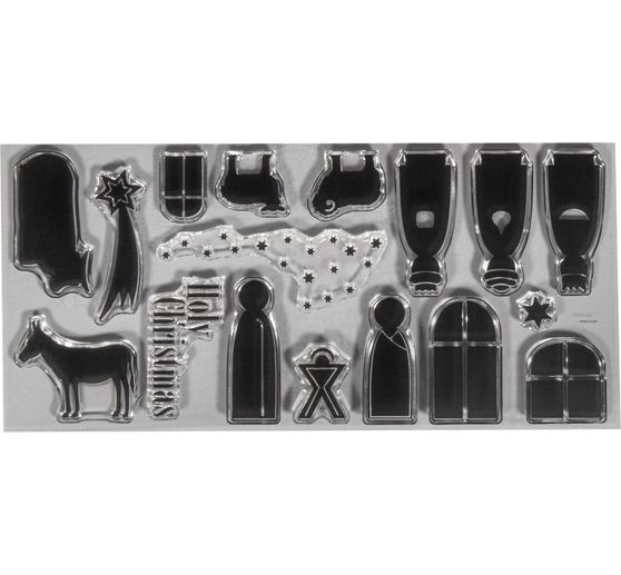 Clear Stamps "Kerststal"