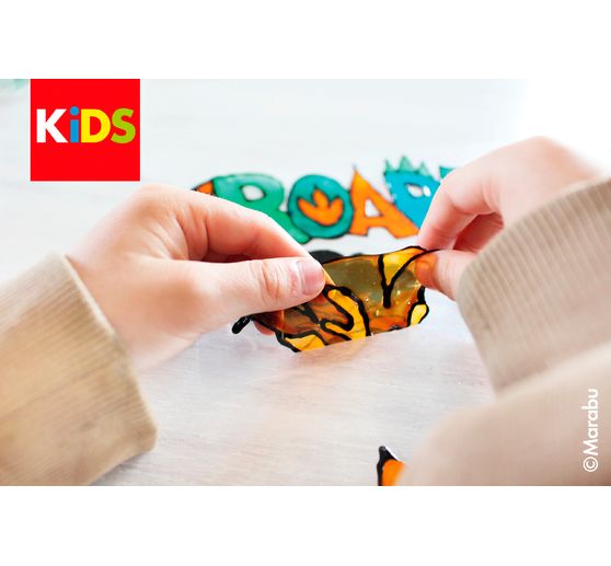 Marabu KiDS Window Color Set "Dinosaurus"