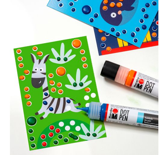 Marabu KiDS Dot Pen set "Animals"
