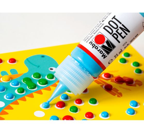 Marabu KiDS Dot Pen set "Dinos"