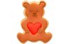 Koekjessnijder "Teddybeer met hart"