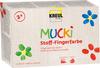 MUCKI Stof vingerverf, set van 6