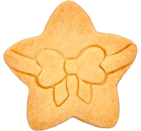 Cookie cutter "Star with bow"