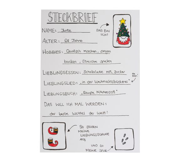 Adventskalender Stempel Glück