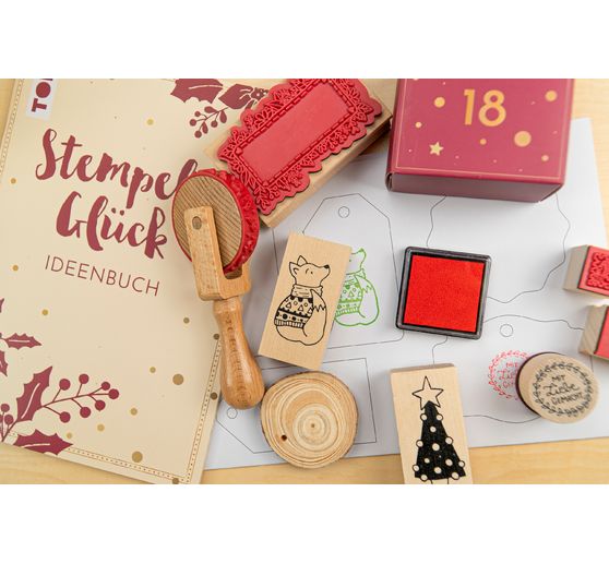 Adventskalender Stempel Glück