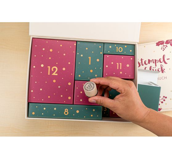 Adventskalender Stempel Glück