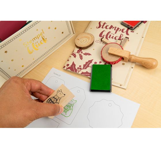Adventskalender Stempel Glück