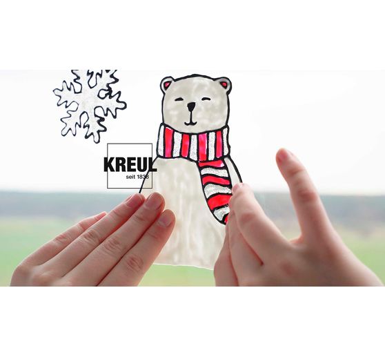 KREUL Window Color Set "Hallo Winter"
