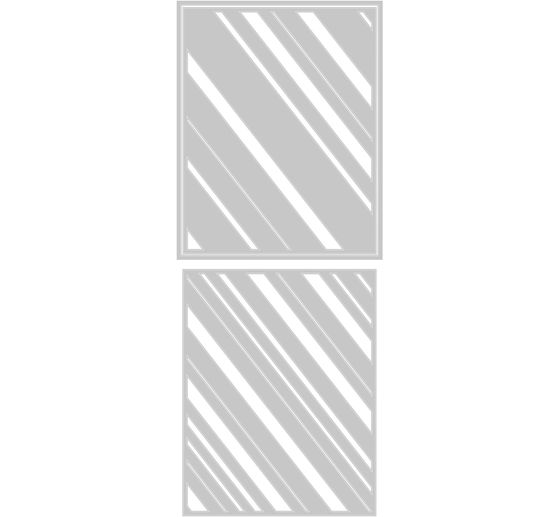 Sizzix Thinlits Punching template "Layered Stripes by Tim Holtz"