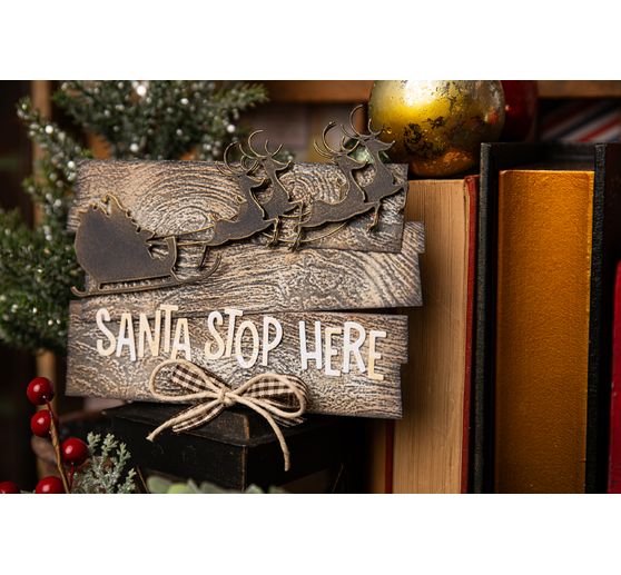 Sizzix Thinlits Ponssjabloon "Reindeer Sleigh by Tim Holtz"
