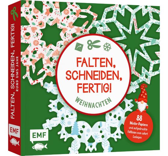 Boek "Bastelblock: Falten, Schneiden, fertig! Weihnachten"