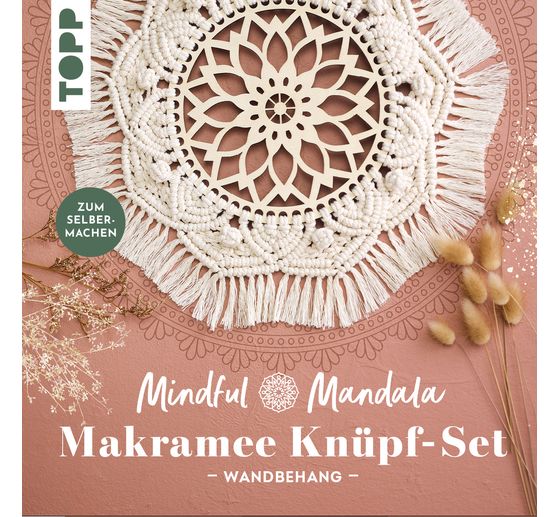 Mindful Mandala - Macramé knoopset "Wandhanging"