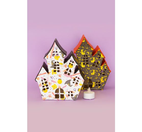 Kartonnen huis opent "Crazy Castle"