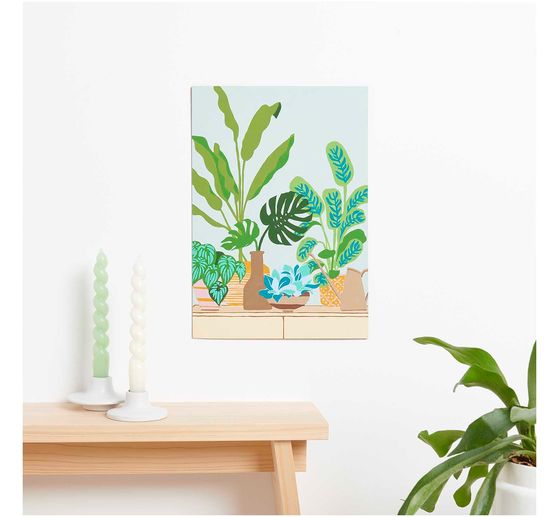 Schilderen op nummers "Planten"