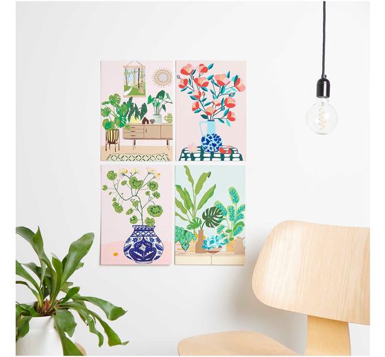 Schilderen op nummers "Planten"