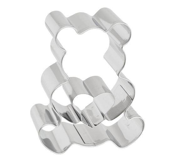 Cookie cutter "Teddy bear with heart"