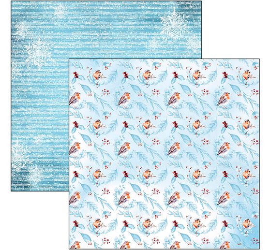 Scrapbook papier "Winter Journey"