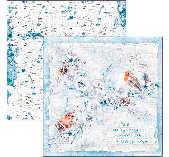 Scrapbook papier "Winter Journey"
